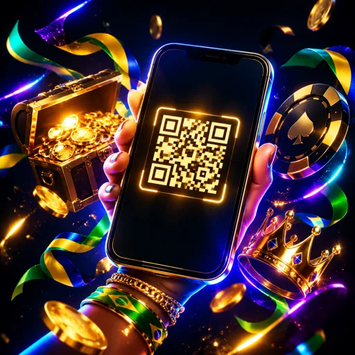 QR code do app 666U onde chegam os avisos das ofertas relâmpago de 6 horas