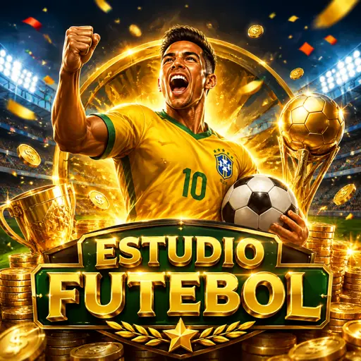 Estádio de futebol cheio à noite com refletores acesos antes de uma partida