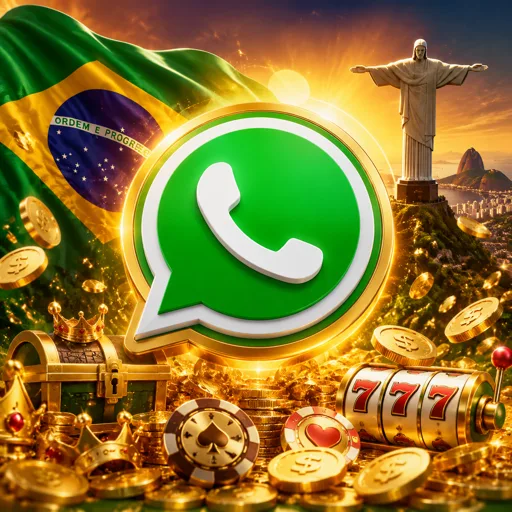Conversa de atendimento pelo WhatsApp da 666U em andamento em um smartphone
